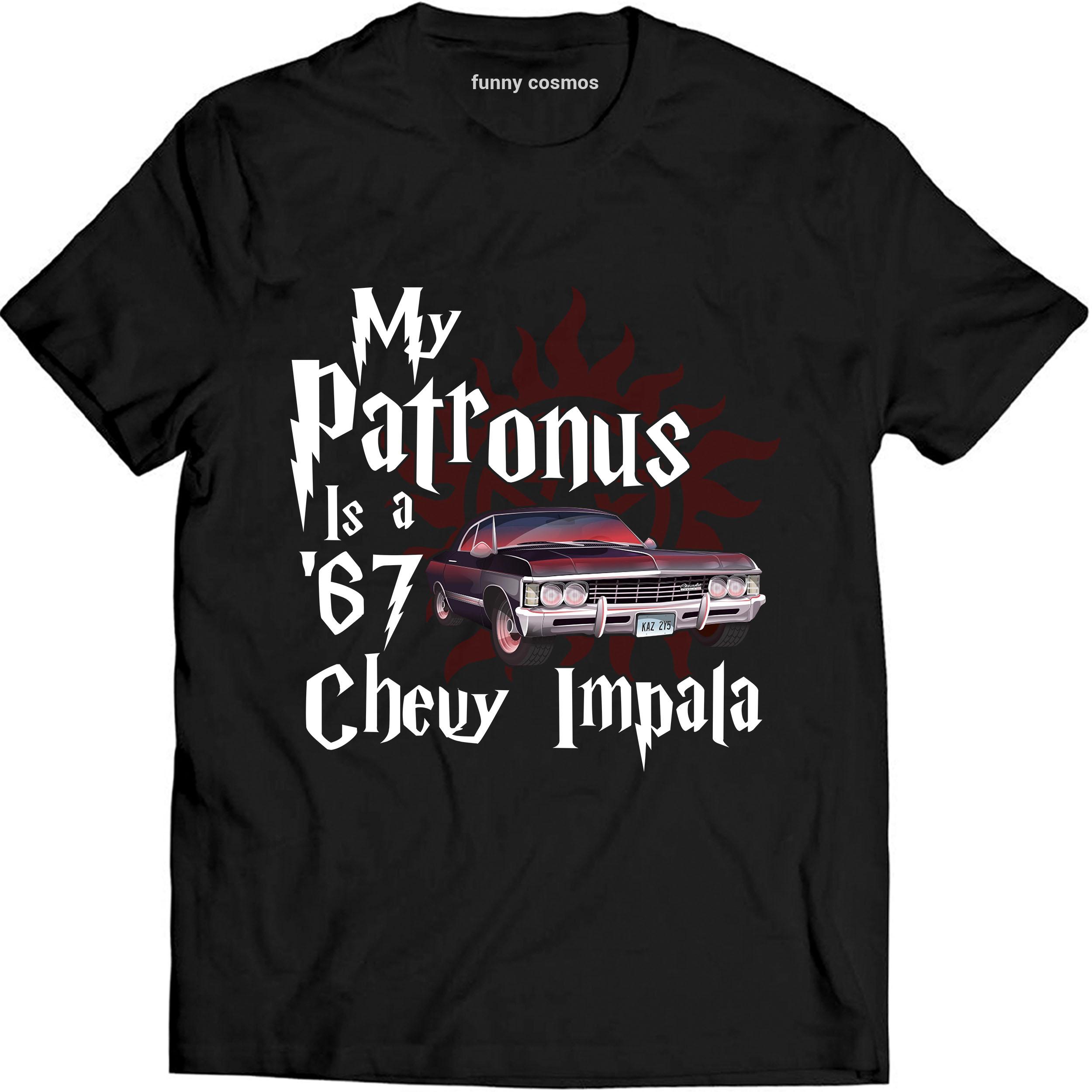 My Patronus Is A Car T Shirt Supernatural Lovers Movie T Shirt